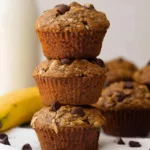 Maple Sweetened Banana Muffins