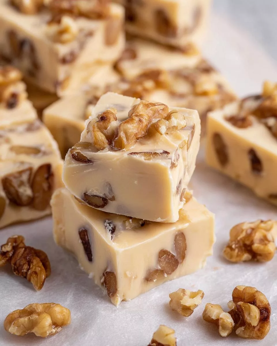 Maple Walnut Fudge - detail 1