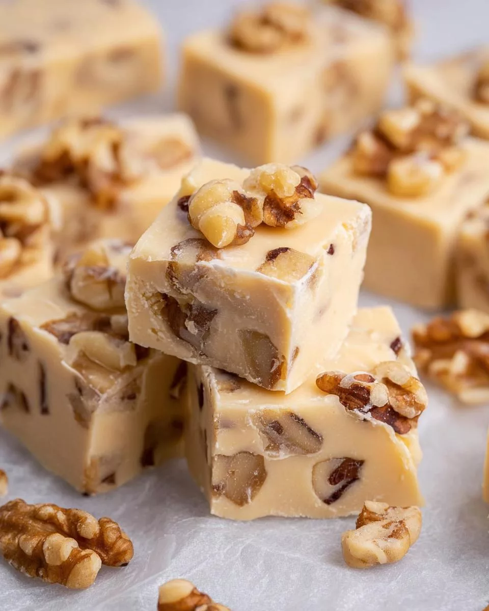 Maple Walnut Fudge - detail 2