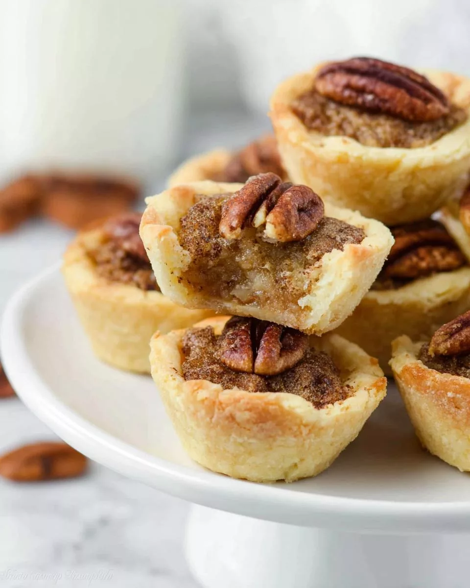 Mini Pecan Tarts - detail 1