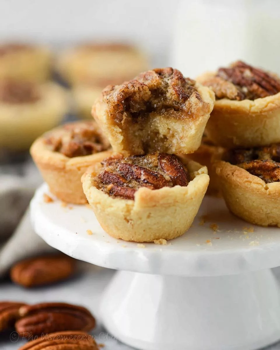 Mini Pecan Tarts - detail 2