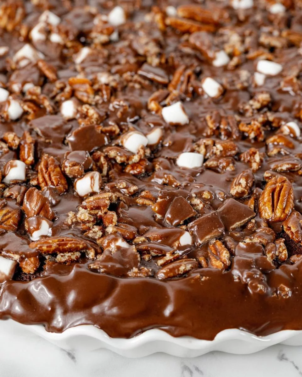 Mississippi Mud Cake - detail 2