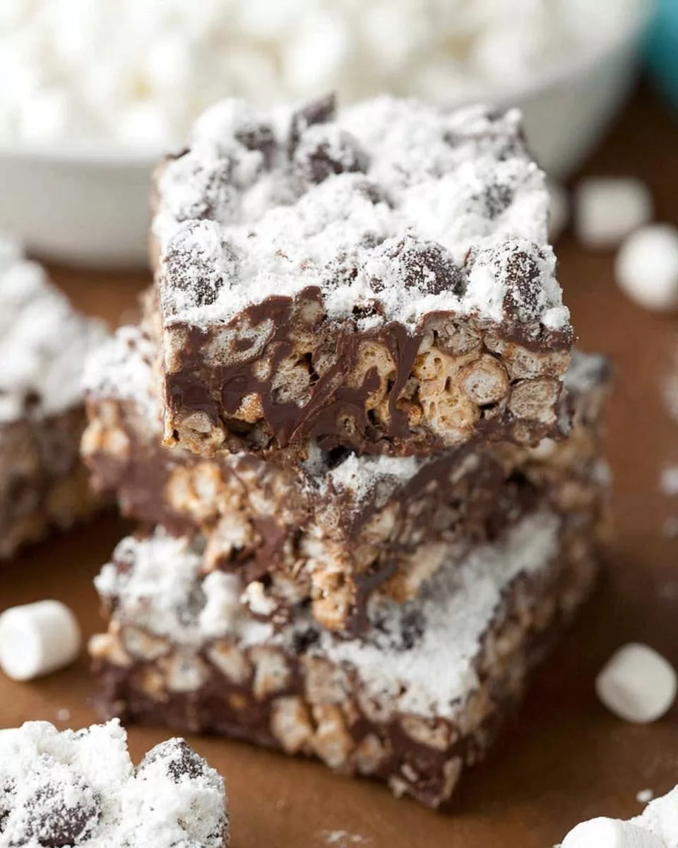 Muddy Buddy Krispie Treats - detail 1