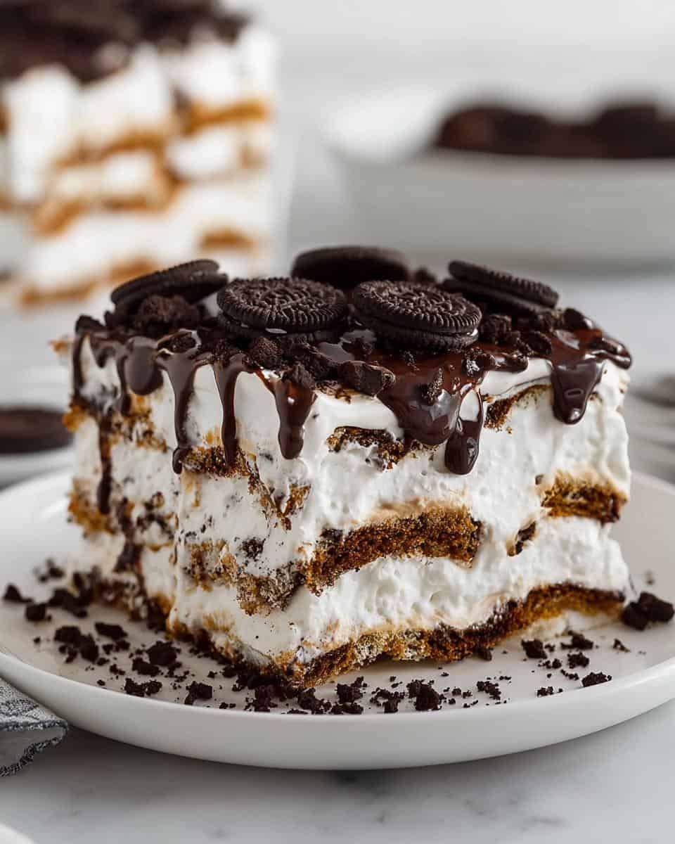 No Bake Ice Cream Sandwich Cake - detail 2