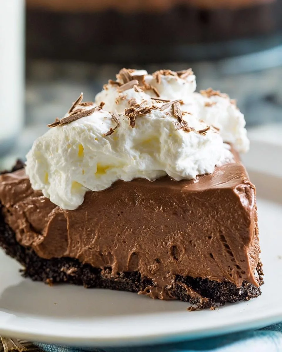 No Bake Nutella Pie - detail 2