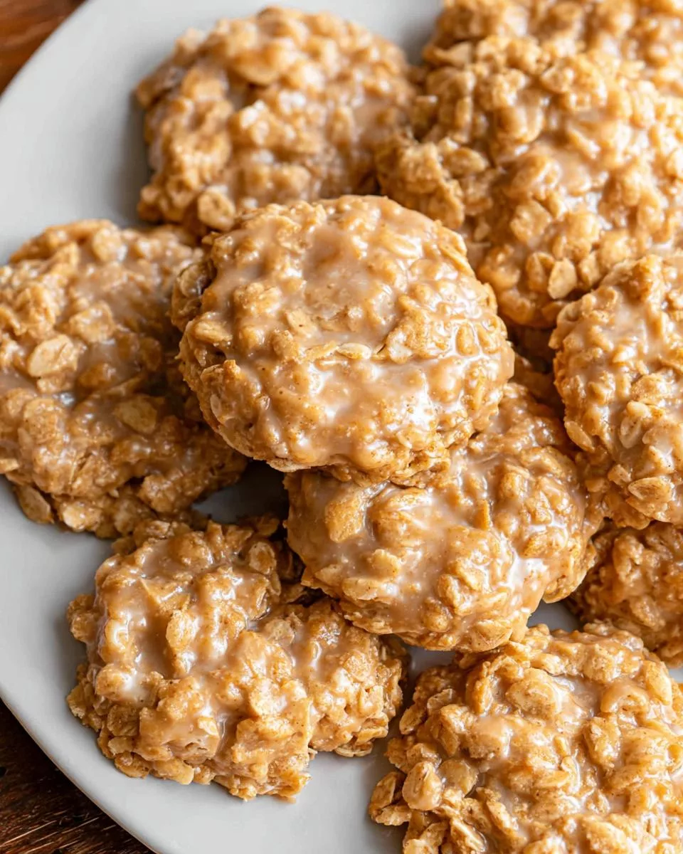 No Bake Oatmeal Scotchies - detail 2