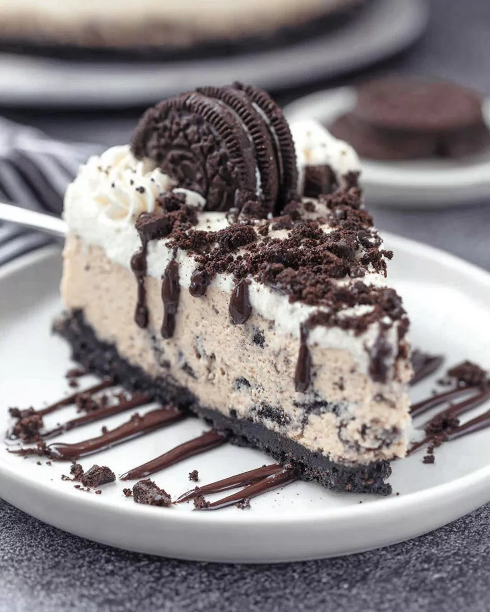 No-Bake Oreo Cheesecake - detail 1