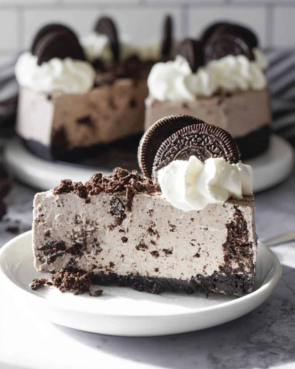 No Bake Oreo Cheesecake - detail 1