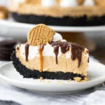 No-Bake Peanut Butter Marshmallow Pie