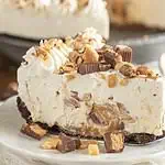 No-Bake Toffee Cheesecake Pie