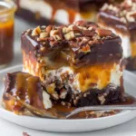 No Bake Turtle Dream Bars