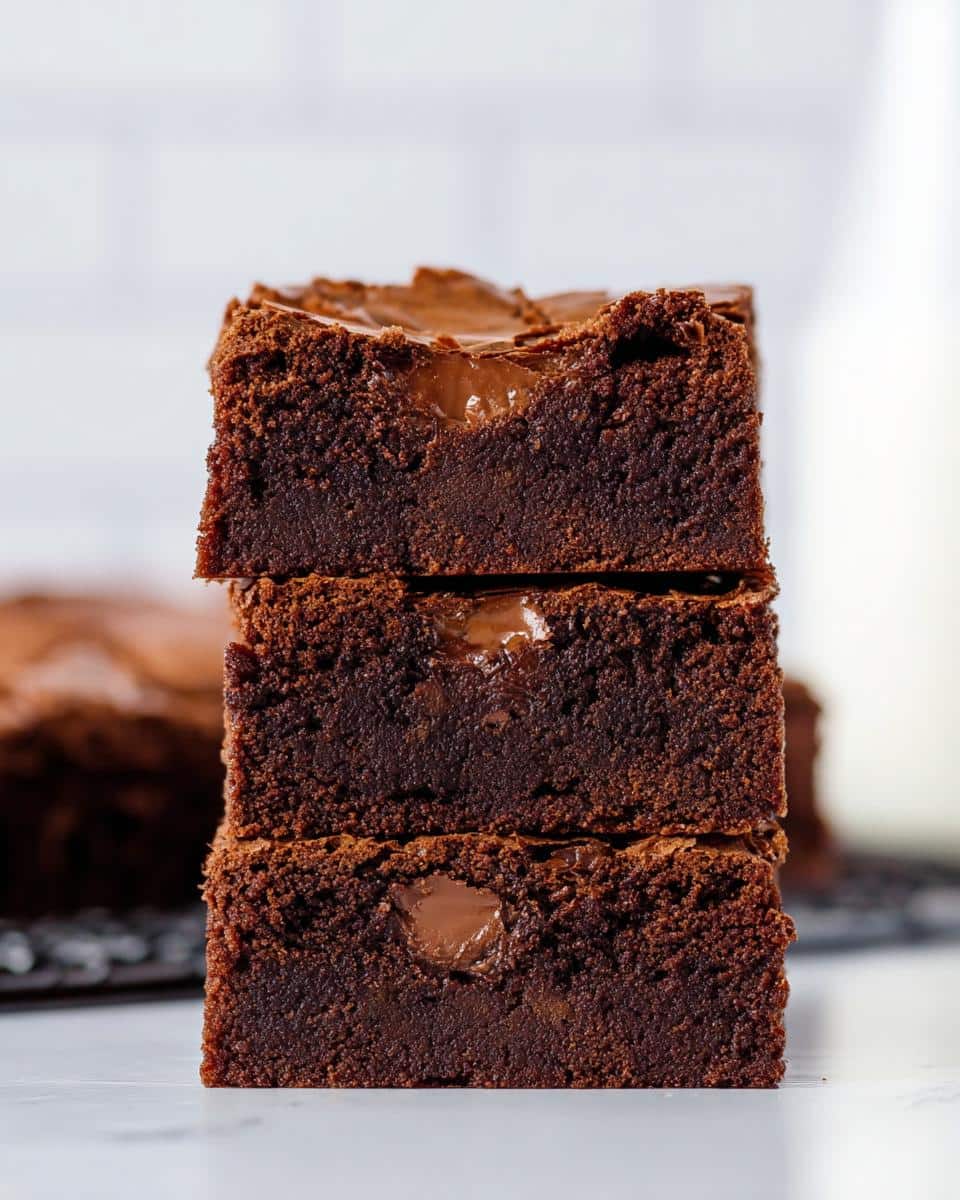 Nutella Brownies - detail 1
