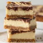 Nutella Swirl Cheesecake Bars