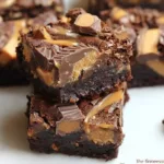 OMG Peanut Butter Cup Brownies
