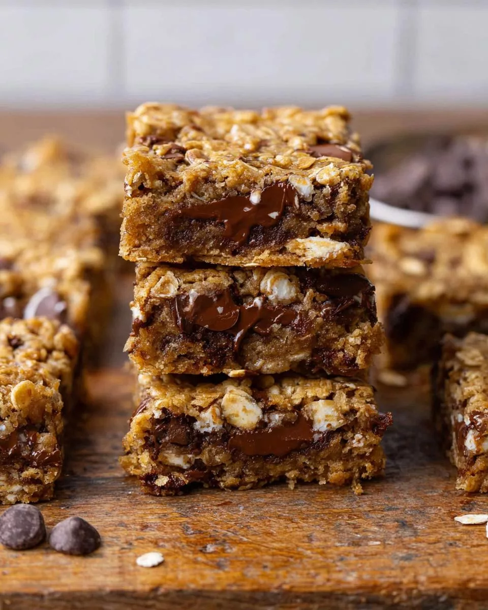 Oatmeal Chocolate Chip Bars - detail 1