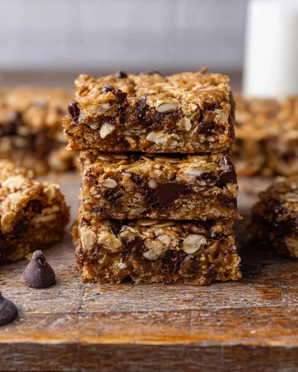 Oatmeal Chocolate Chip Bars - detail 2