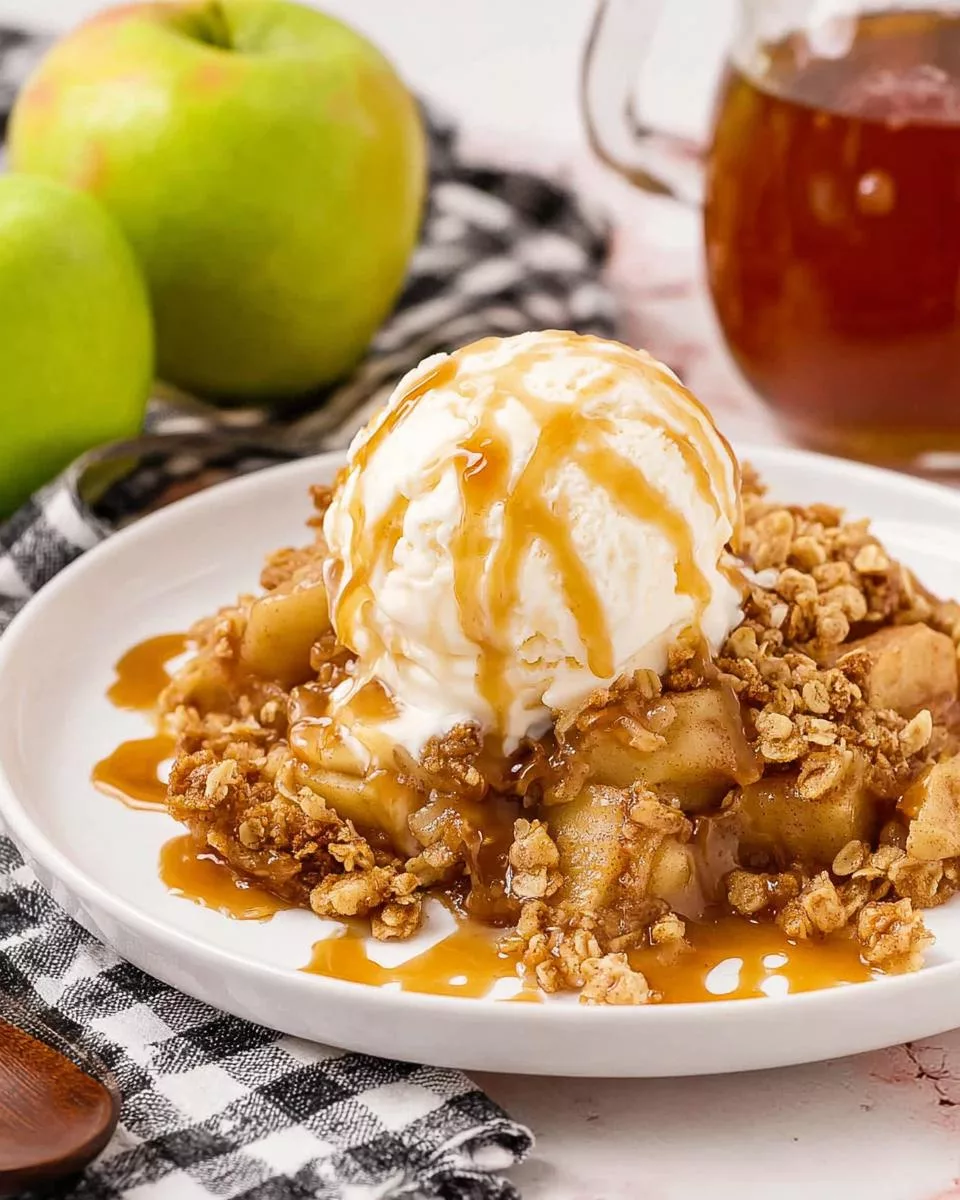 Old Fashioned Easy Apple Crisp - detail 1