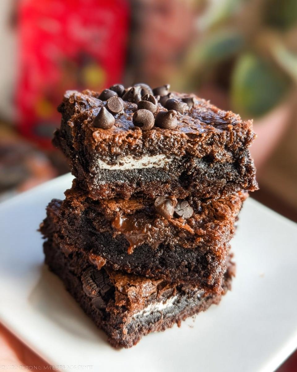 Oreo Brownies - detail 1