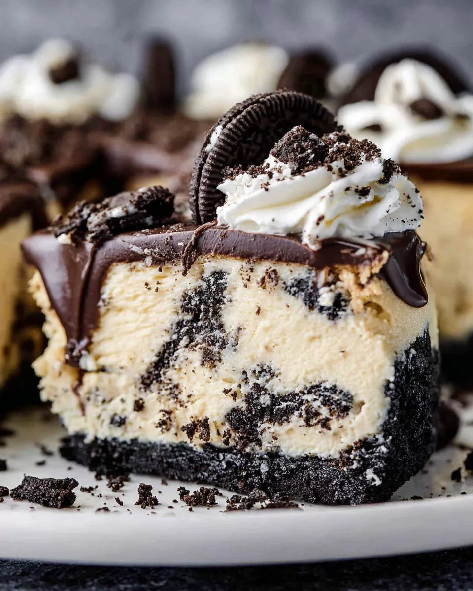 Oreo Cheesecake - detail 1
