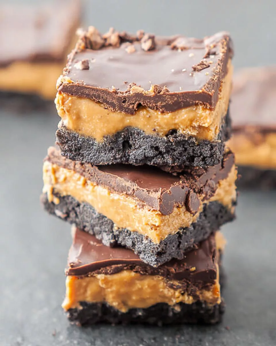 Oreo Peanut Butter Bars - detail 1