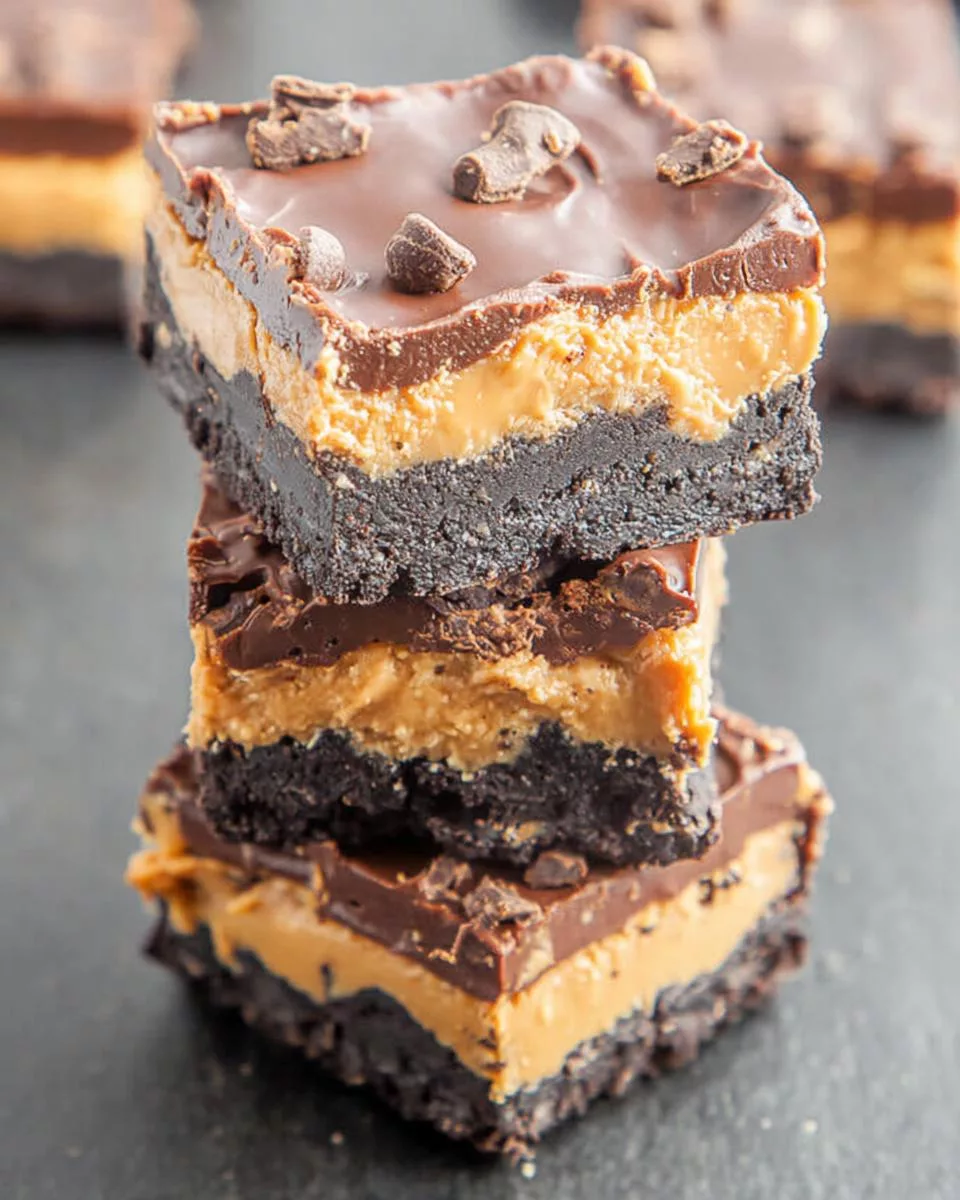 Oreo Peanut Butter Bars - detail 2