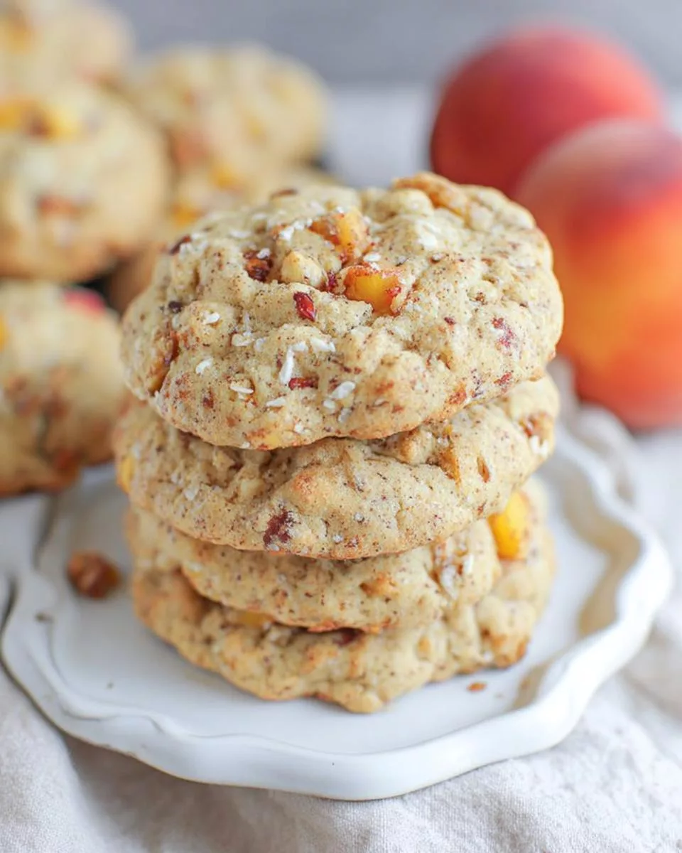 Peach Cobbler Cookies - detail 2
