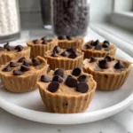 Peanut Butter Banana Cookie Dough Fudge Cups