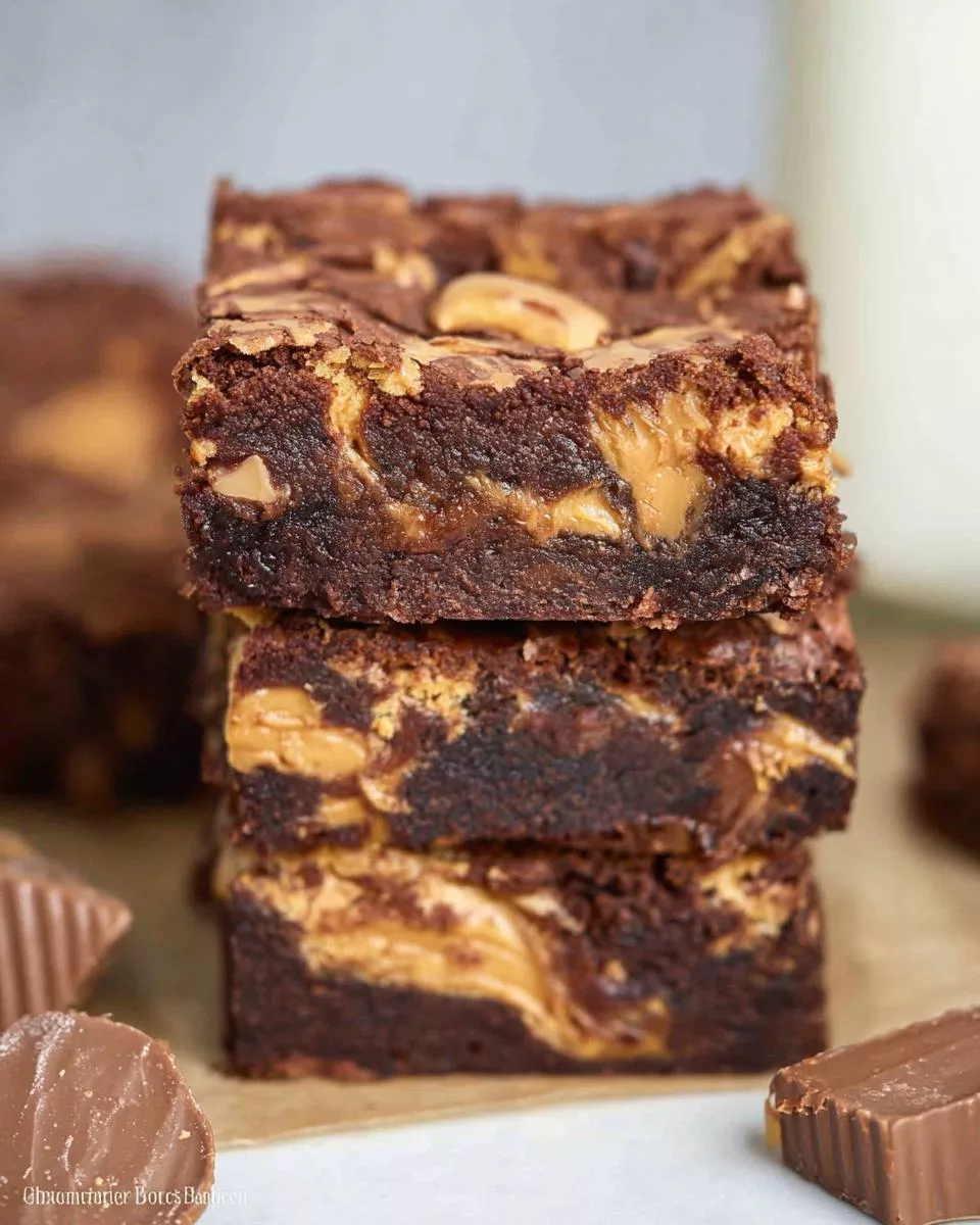 Peanut Butter Brownies - detail 1