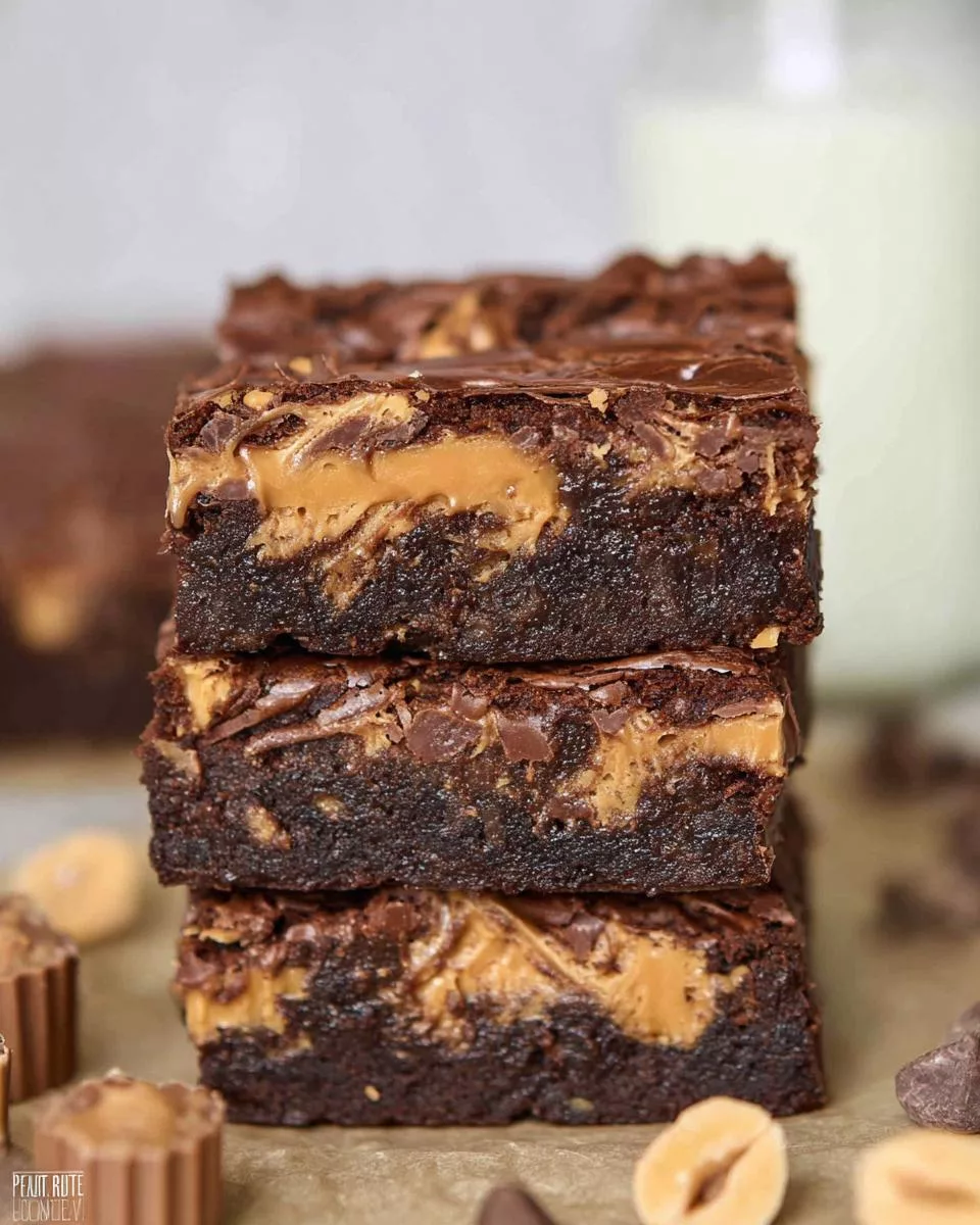 Peanut Butter Brownies - detail 2
