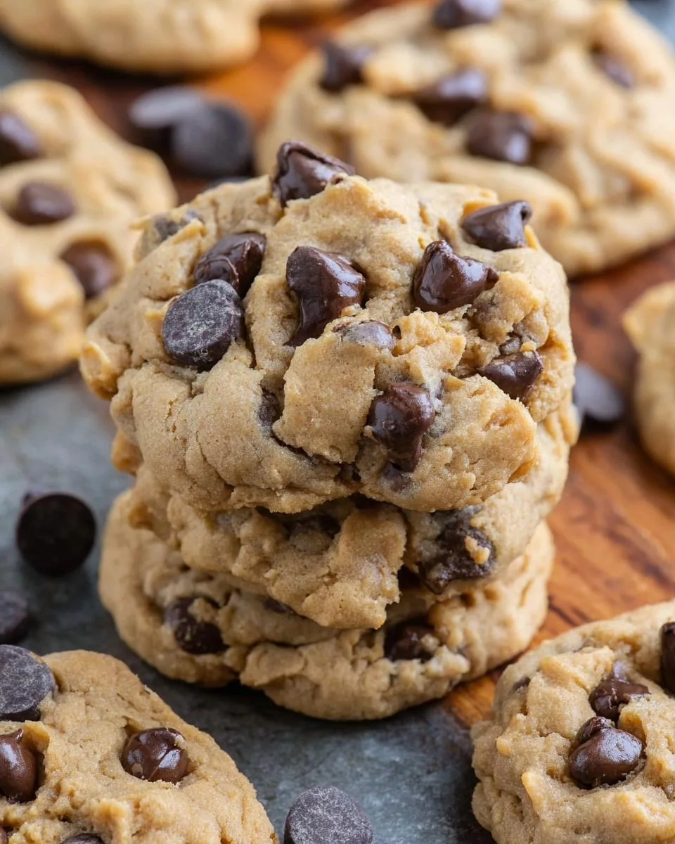 Peanut Butter Chocolate Chip Cookies
