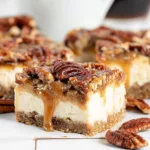 Pecan Pie Cheesecake Bars