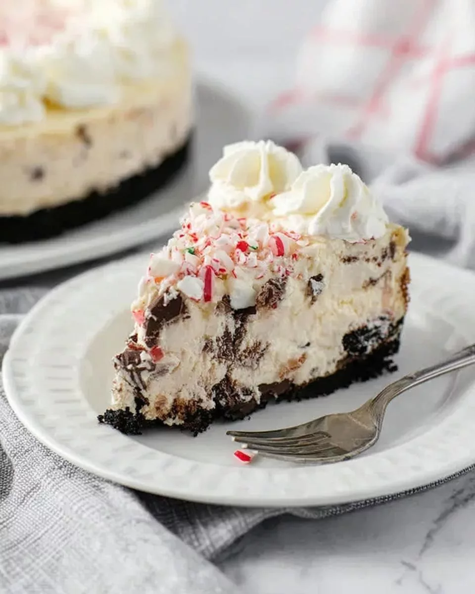 Peppermint Cheesecake - detail 1