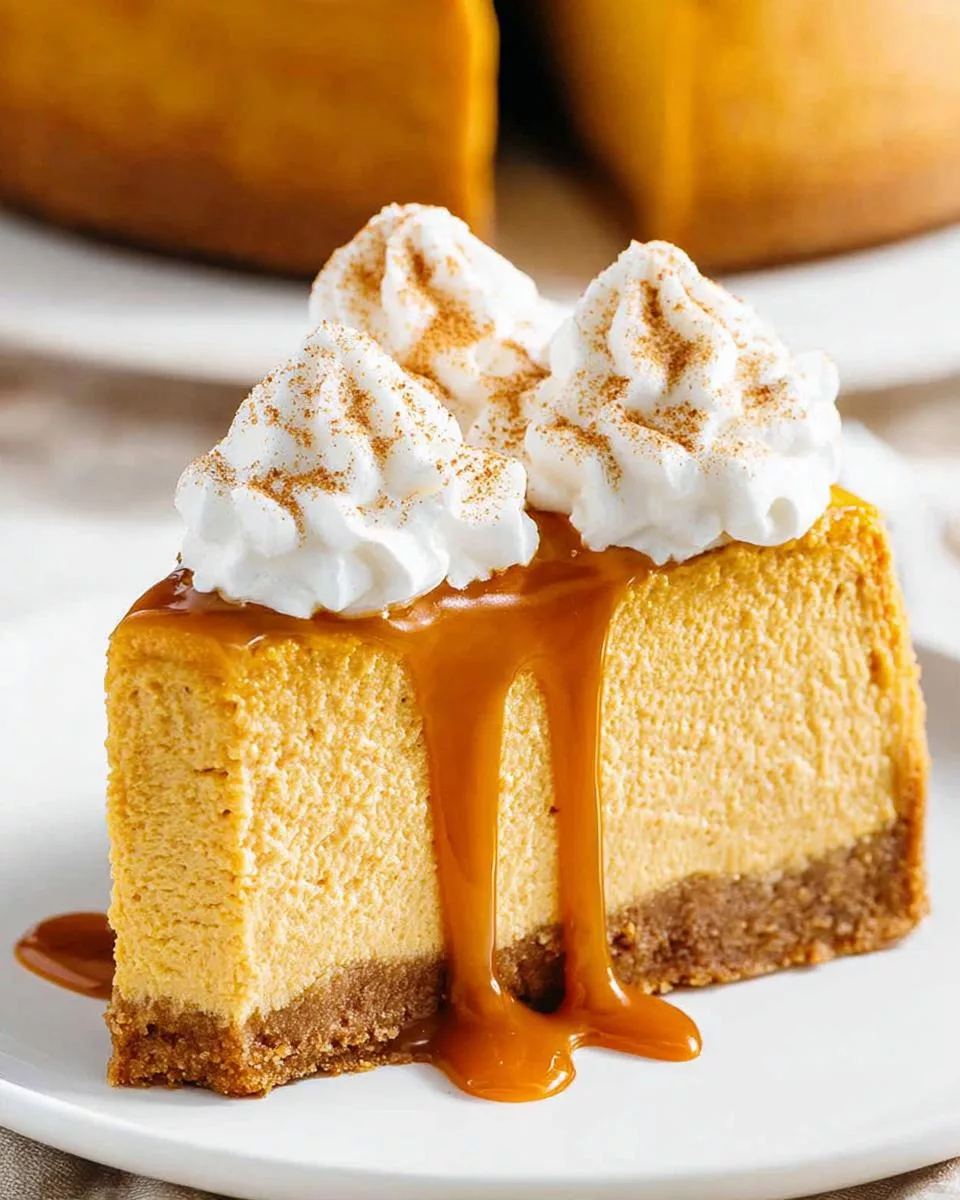 Pumpkin Cheesecake - detail 1