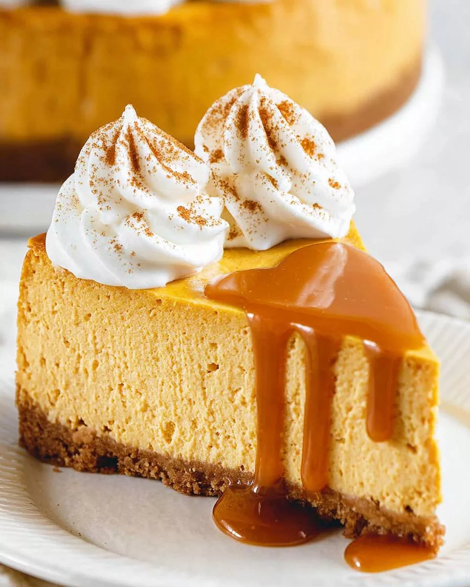 Pumpkin Cheesecake - detail 2