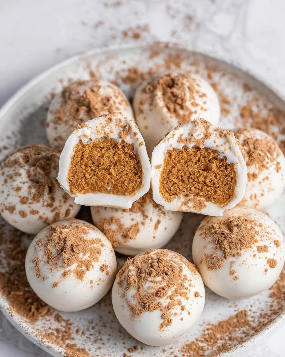 Pumpkin Spice Cheesecake Bites - detail 1