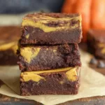 Pumpkin Swirl Brownies