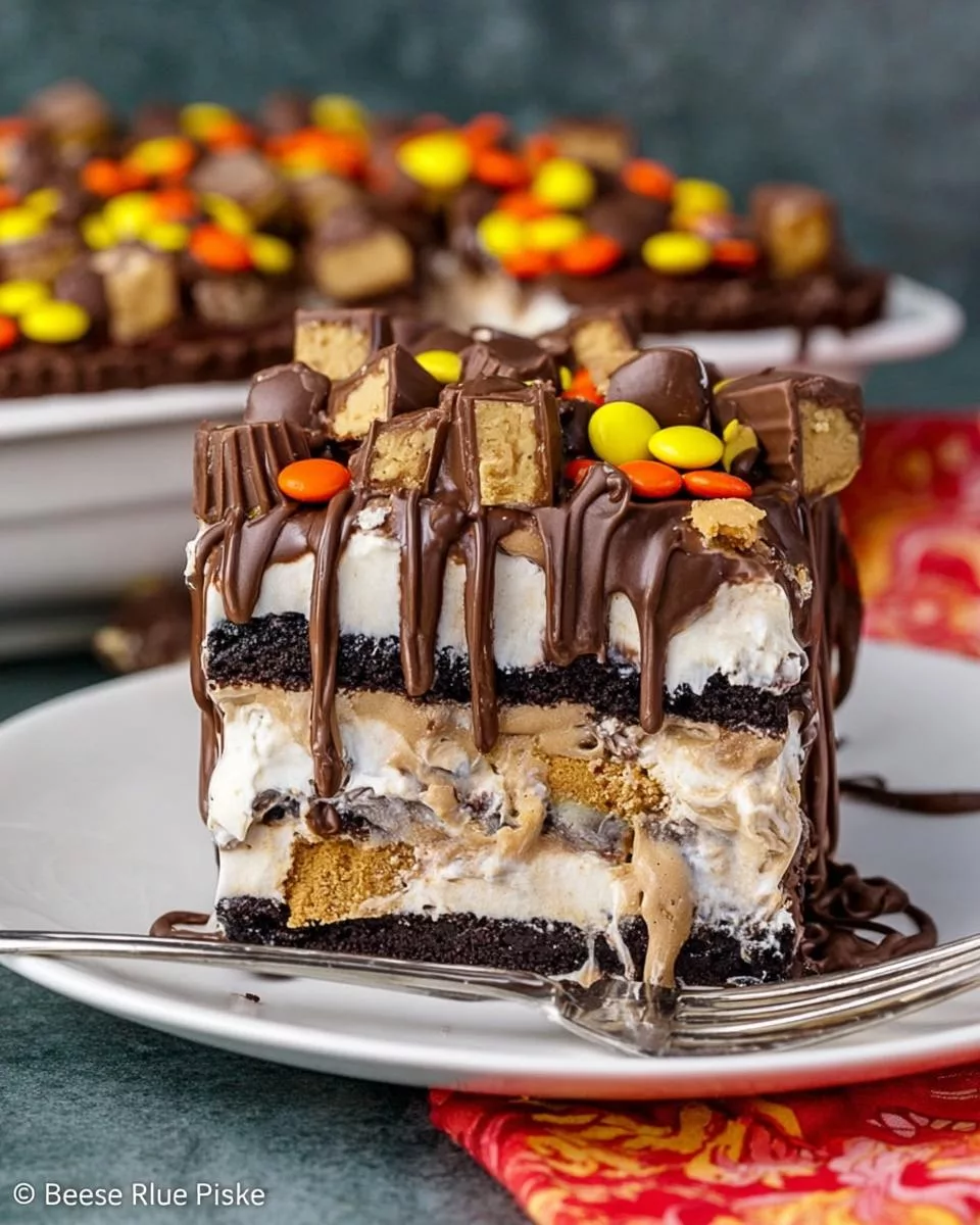 Reese's Ice Cream Cake - detail 1