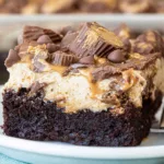 Reese’s Peanut Butter Cup Poke Cake