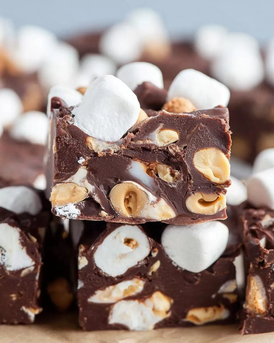 Rocky Road Fudge - detail 1
