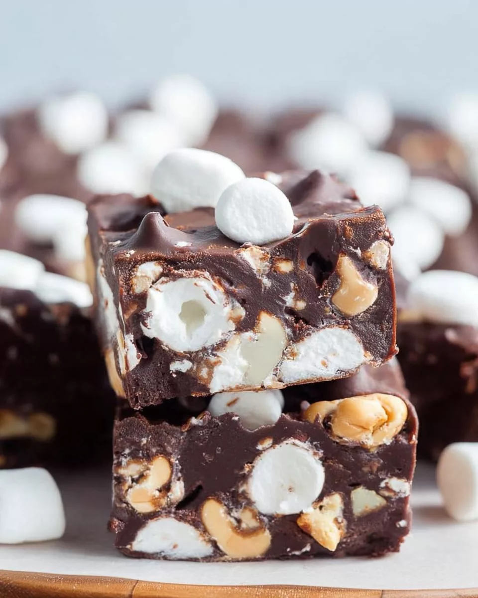 Rocky Road Fudge - detail 2