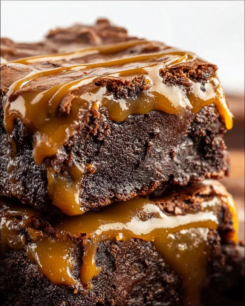 Salted Caramel Brownies