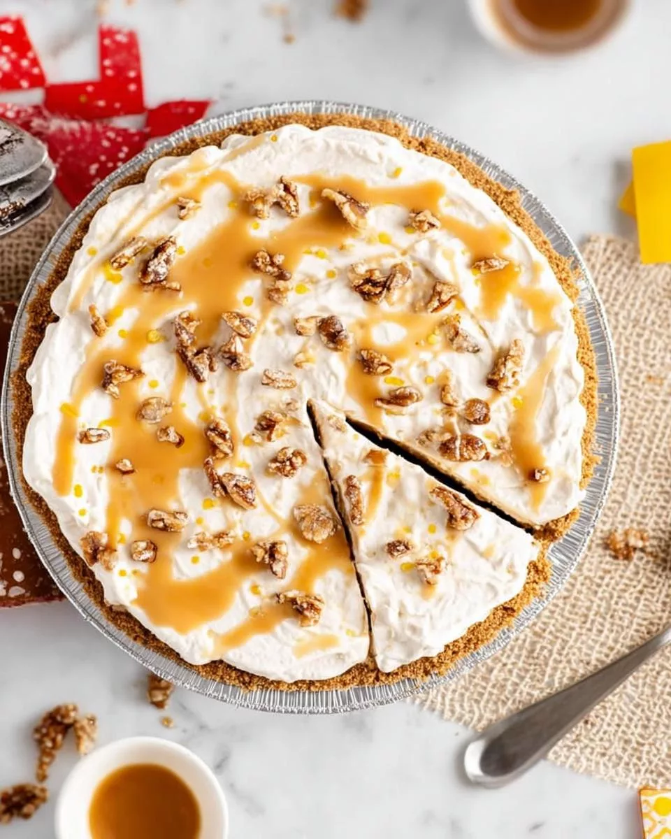 Salted Caramel No-Bake Pie - detail 2
