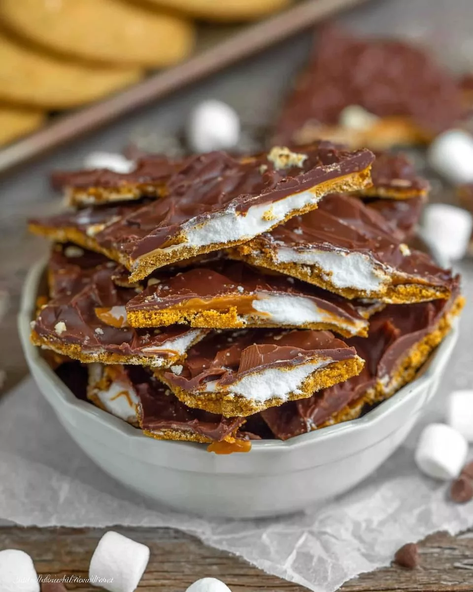 S’mores Bark - detail 1