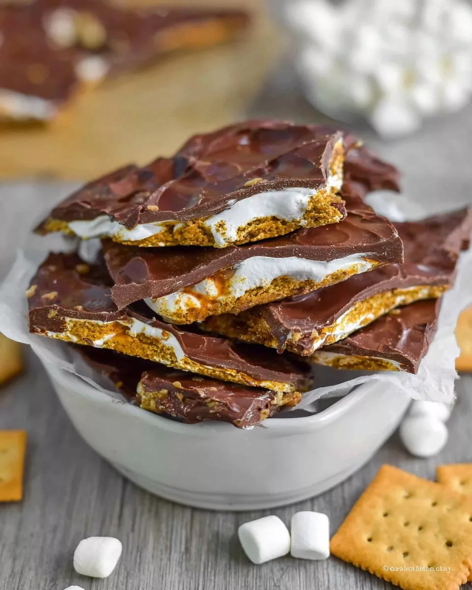 S’mores Bark - detail 2