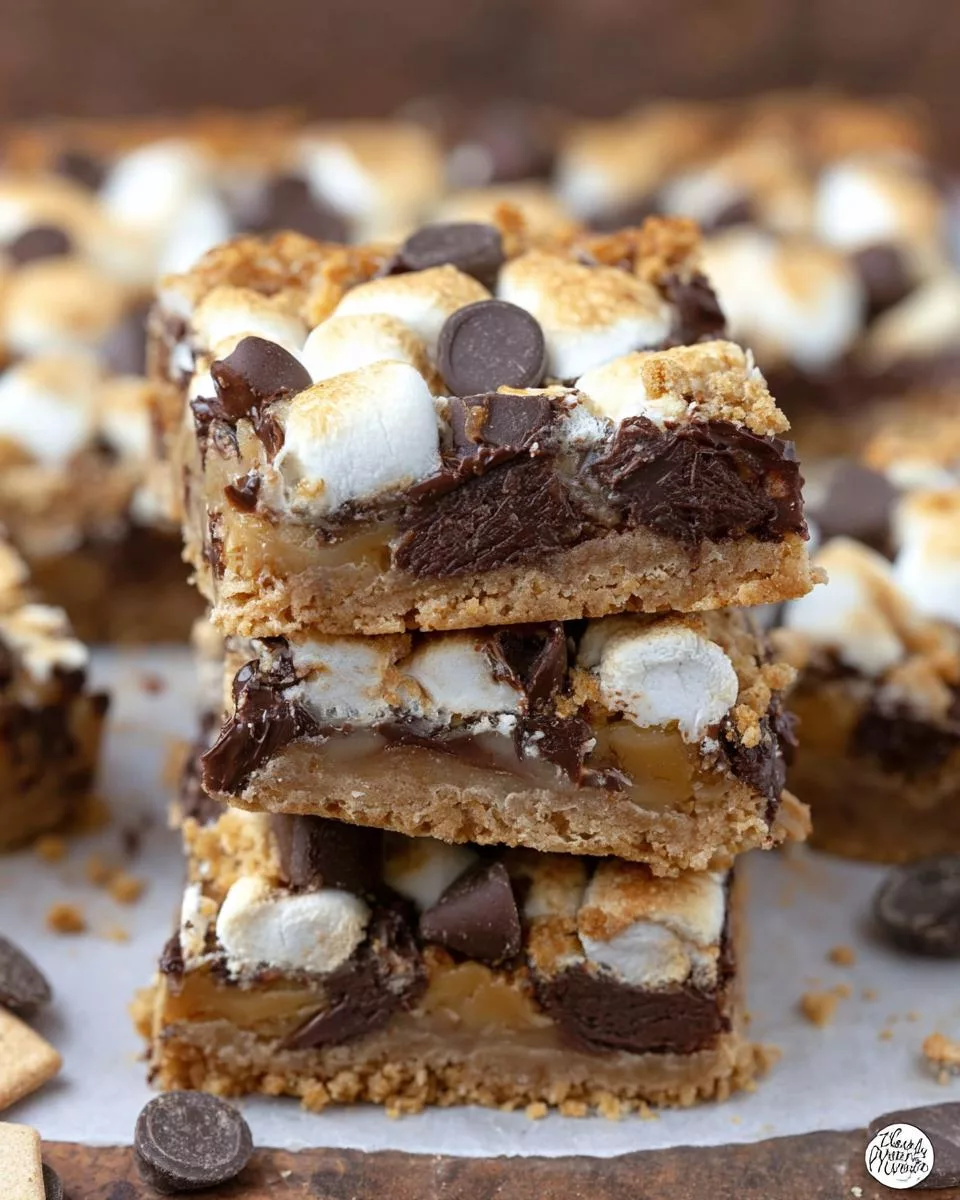 S’mores Seven Layer Bars - detail 1