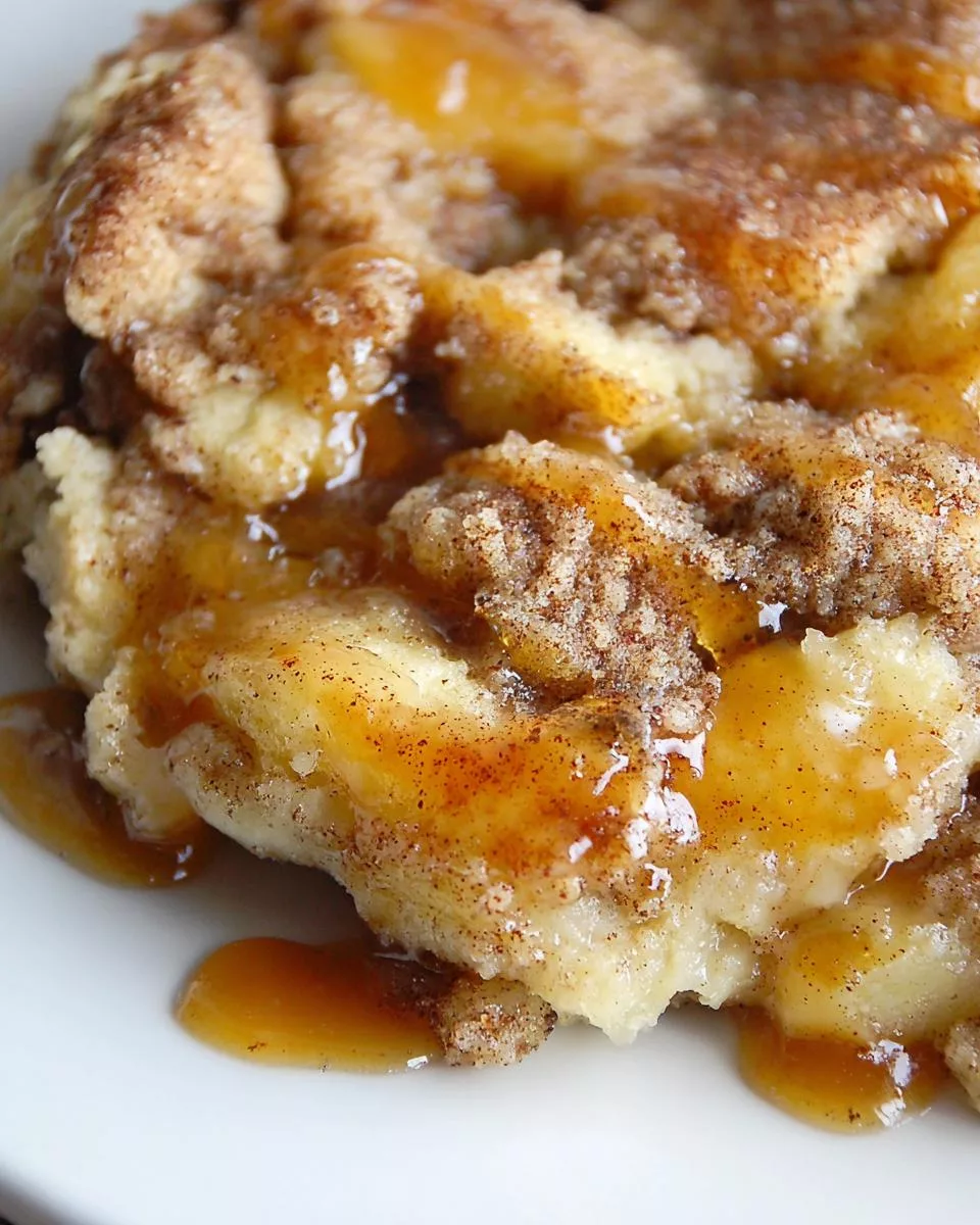 Snickerdoodle Cobbler - detail 2