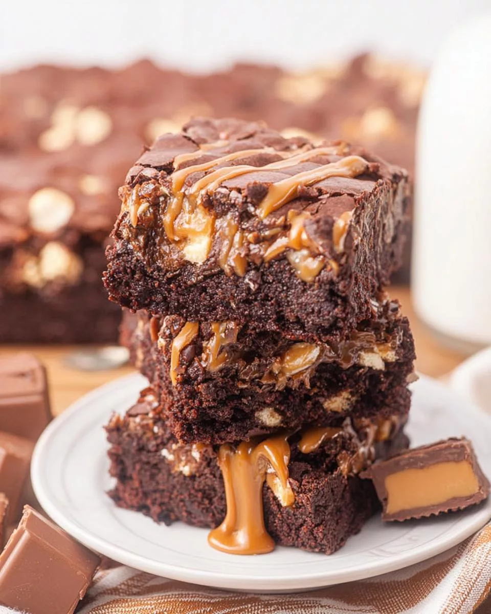 Snickers Brownies - detail 1