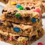 Soft-Baked Monster Cookie Bars