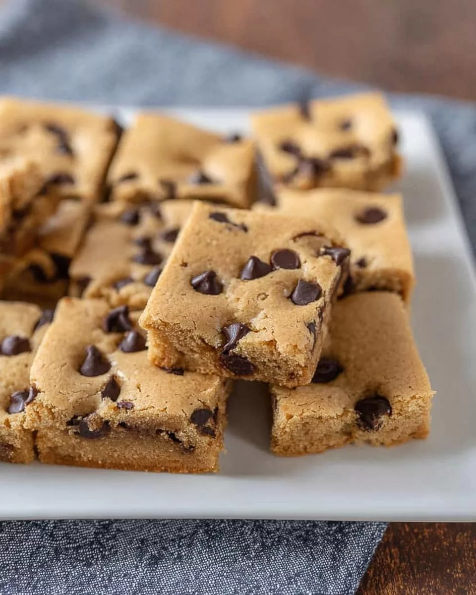 Softy & Chewy Gluten Free Chocolate Chip Cookie Bars