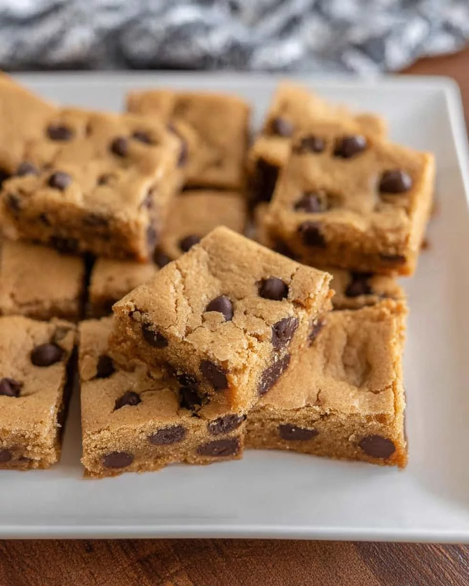 Softy & Chewy Gluten Free Chocolate Chip Cookie Bars